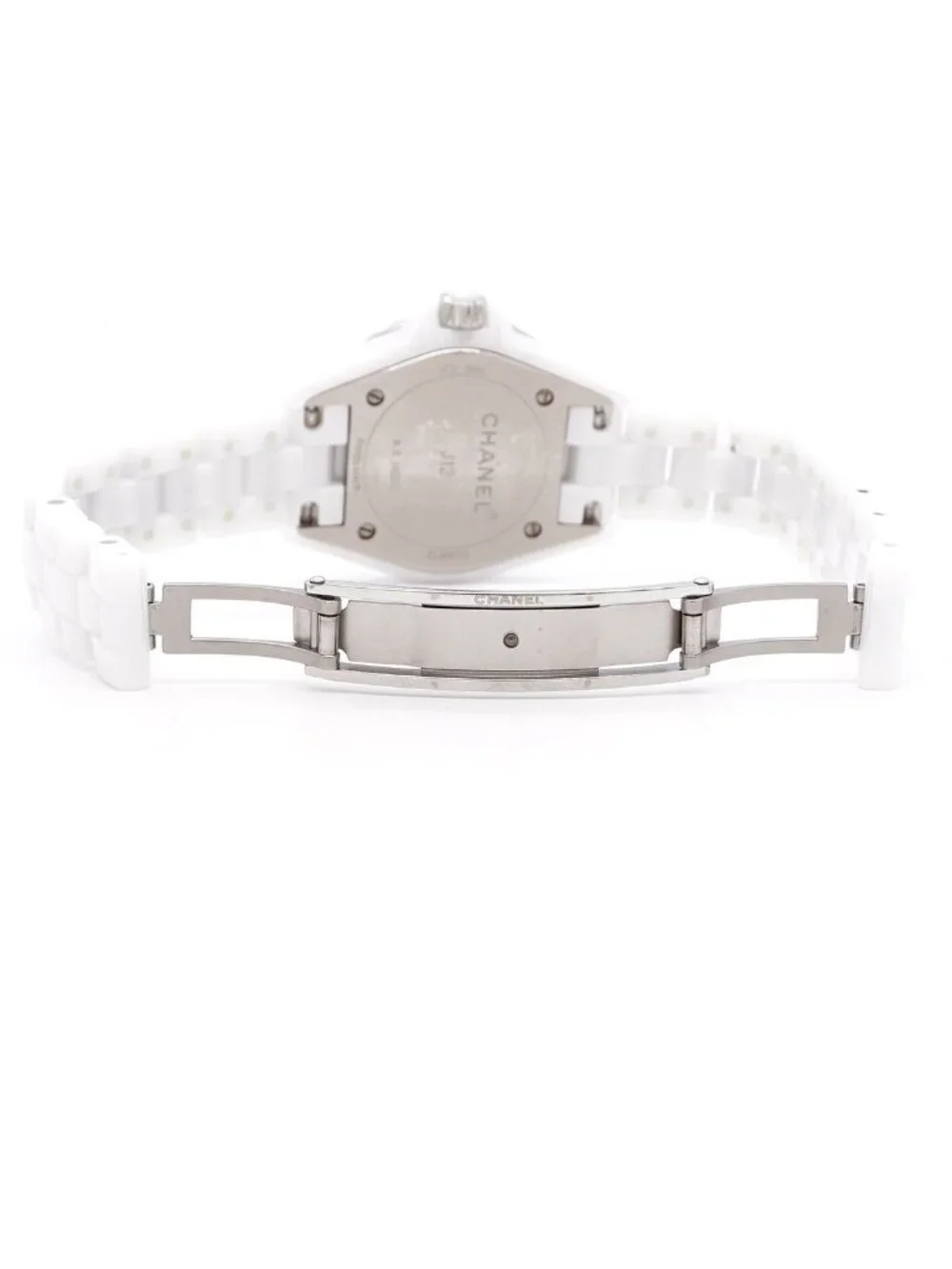 Chanel Diamond White Dial Watch